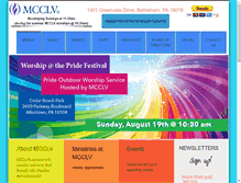 Tablet Screenshot of mcclv.org